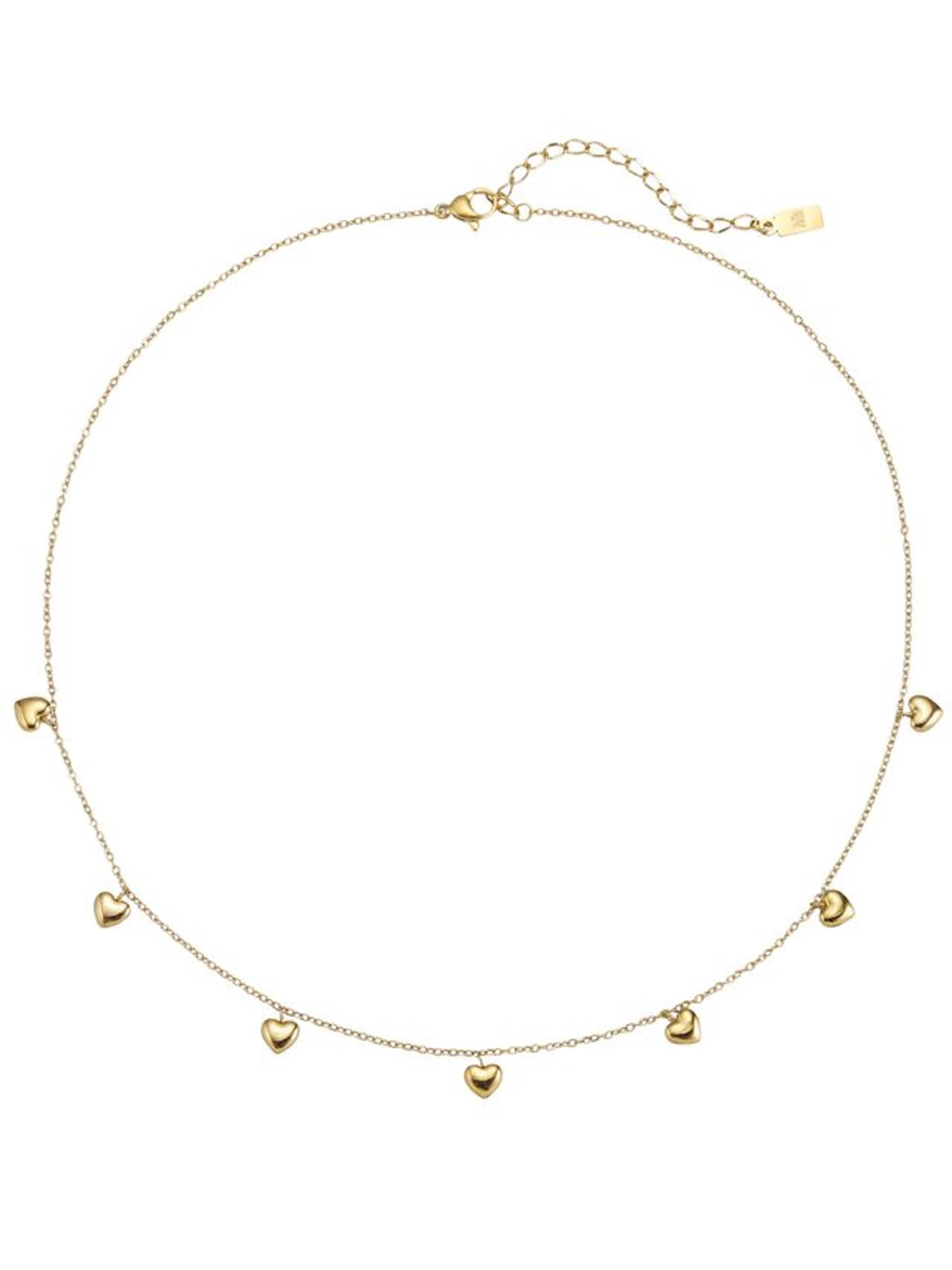 Hey Happiness Kette 'Heart Energy'‌‌‌‌‌‌ in gold, Produktansicht