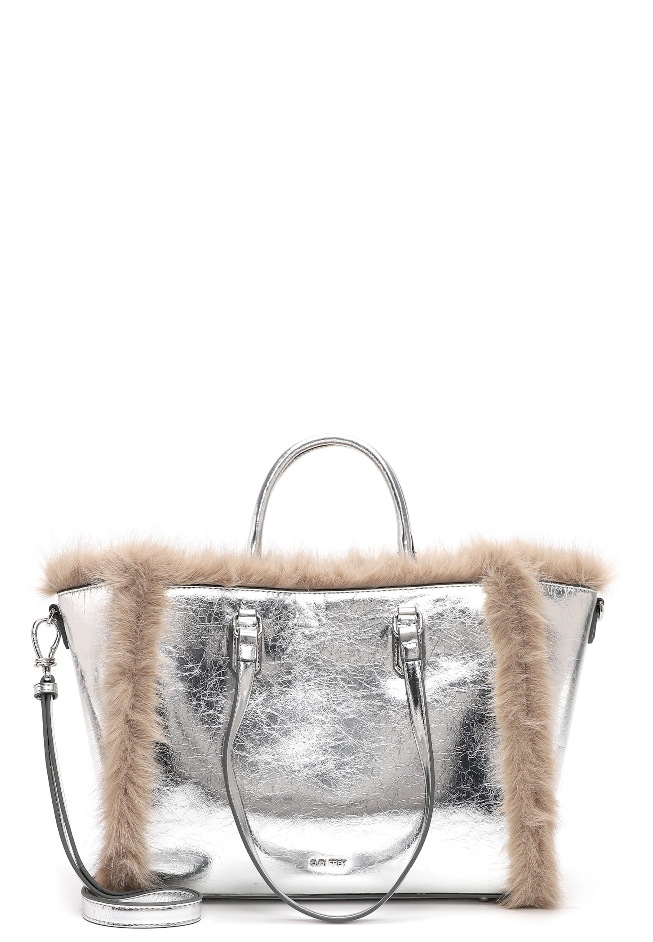 Suri Frey Shopper 'Chessy' in Silber: Vorderseite