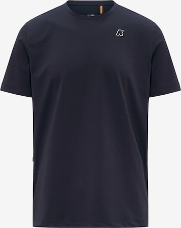 K-Way Shirt in Blau: Vorderseite