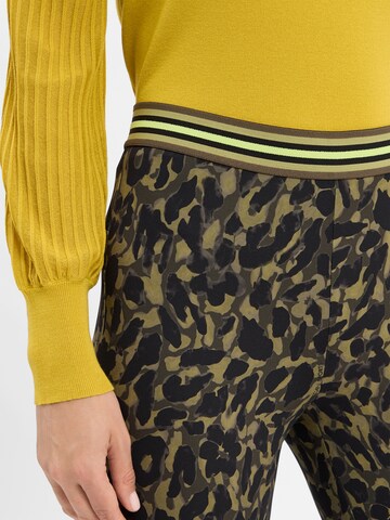 Bootcut Pantalon ' Frederica ' Marc Cain en vert