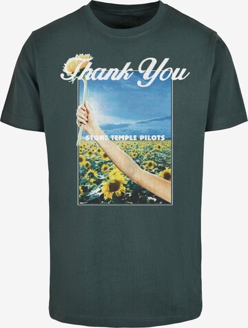 Merchcode Shirt 'Stone Temple Pilots - Thank You' in Groen: voorkant