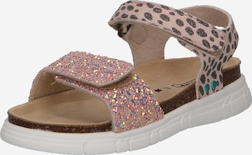 BunniesJR Sandals 'Bregje Beach' in Pink: front