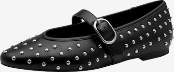 Ballerines à lanières MARCO TOZZI en noir : devant