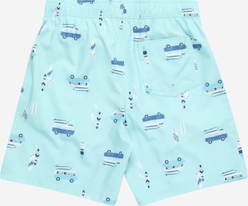 Abercrombie & Fitch Badeshorts in Blau