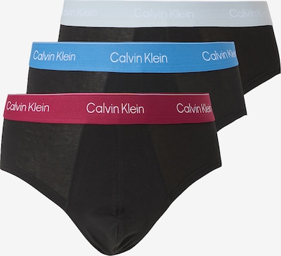 XS dydžio Vyriškos kelnaitės iš Calvin Klein, spalva – šviesiai mėlyna / šviesiai pilka / ryškiai raudona / juoda, Prekių apžvalga