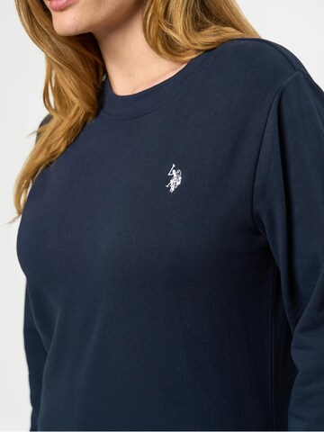 U.S. POLO ASSN. Sweatshirt 'Adele' in Blauw