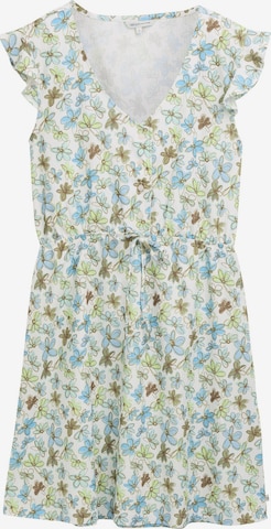 Robe TOM TAILOR DENIM en blanc : devant