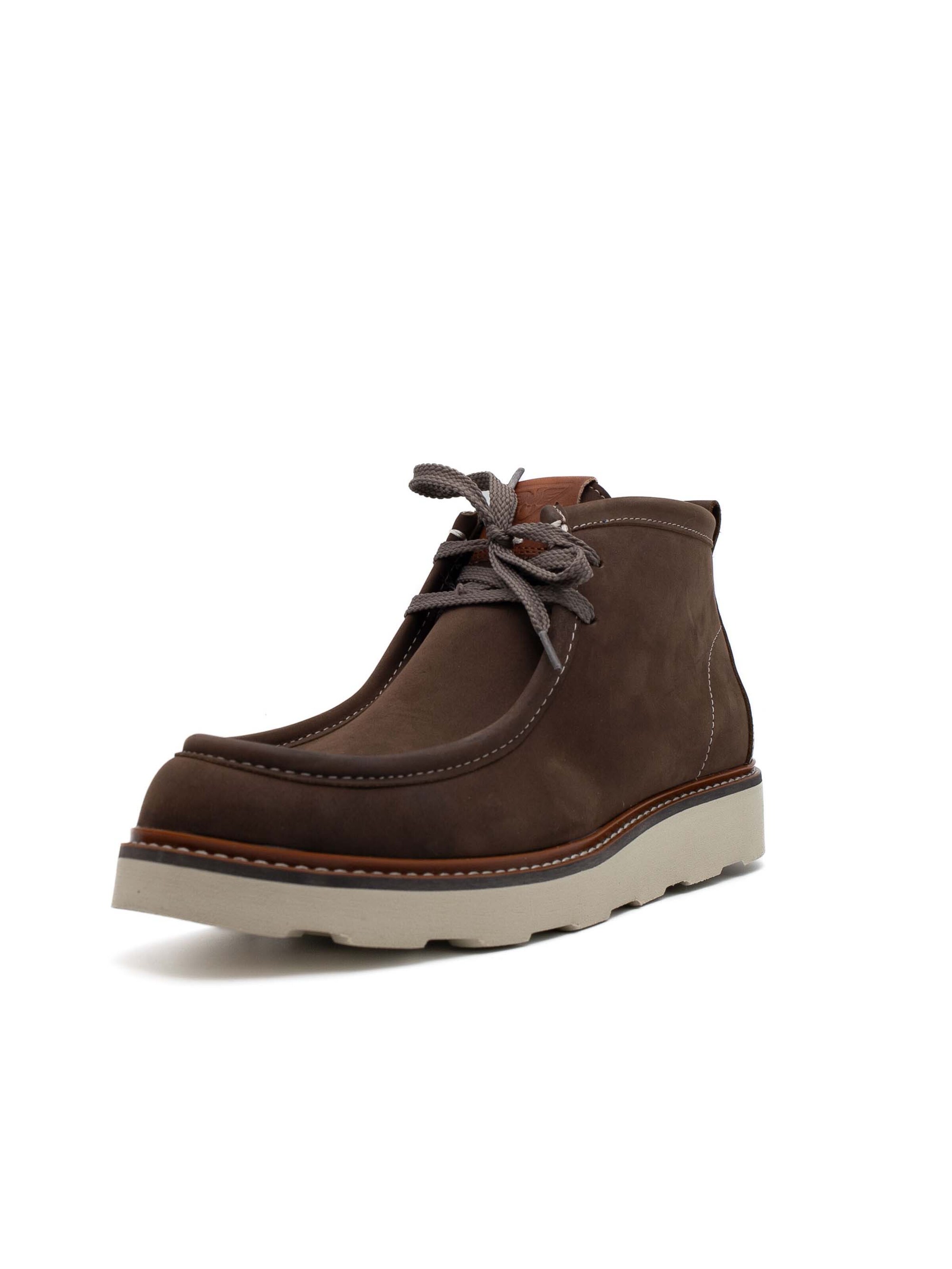 Docksteps Veterboots 'Oakland' in Bruin