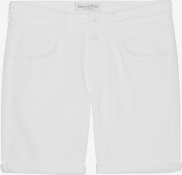 Marc O'Polo Loosefit Jeans 'THEDA' in Wit: voorkant
