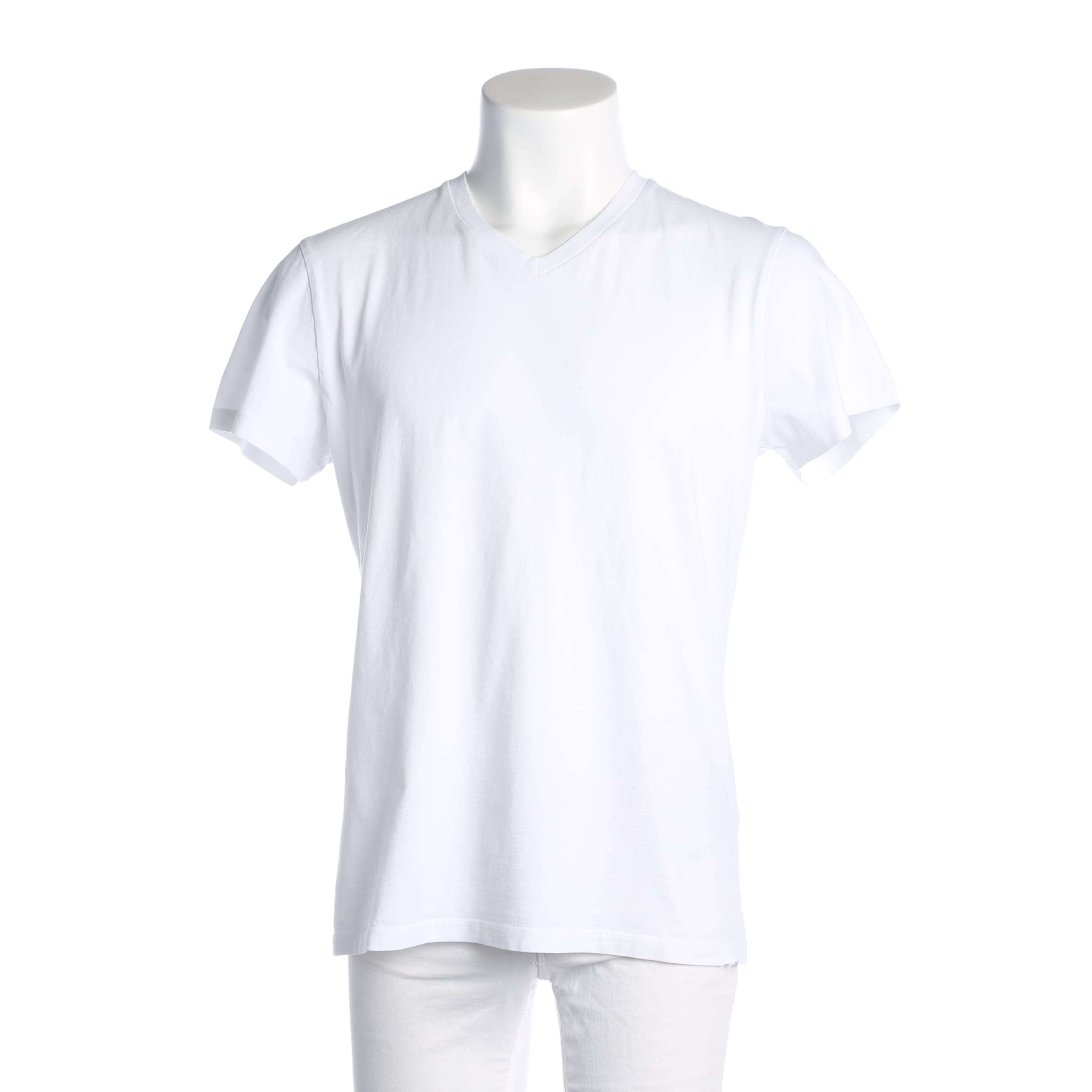 JIL SANDER T-Shirt L in Weiß: Vorderseite