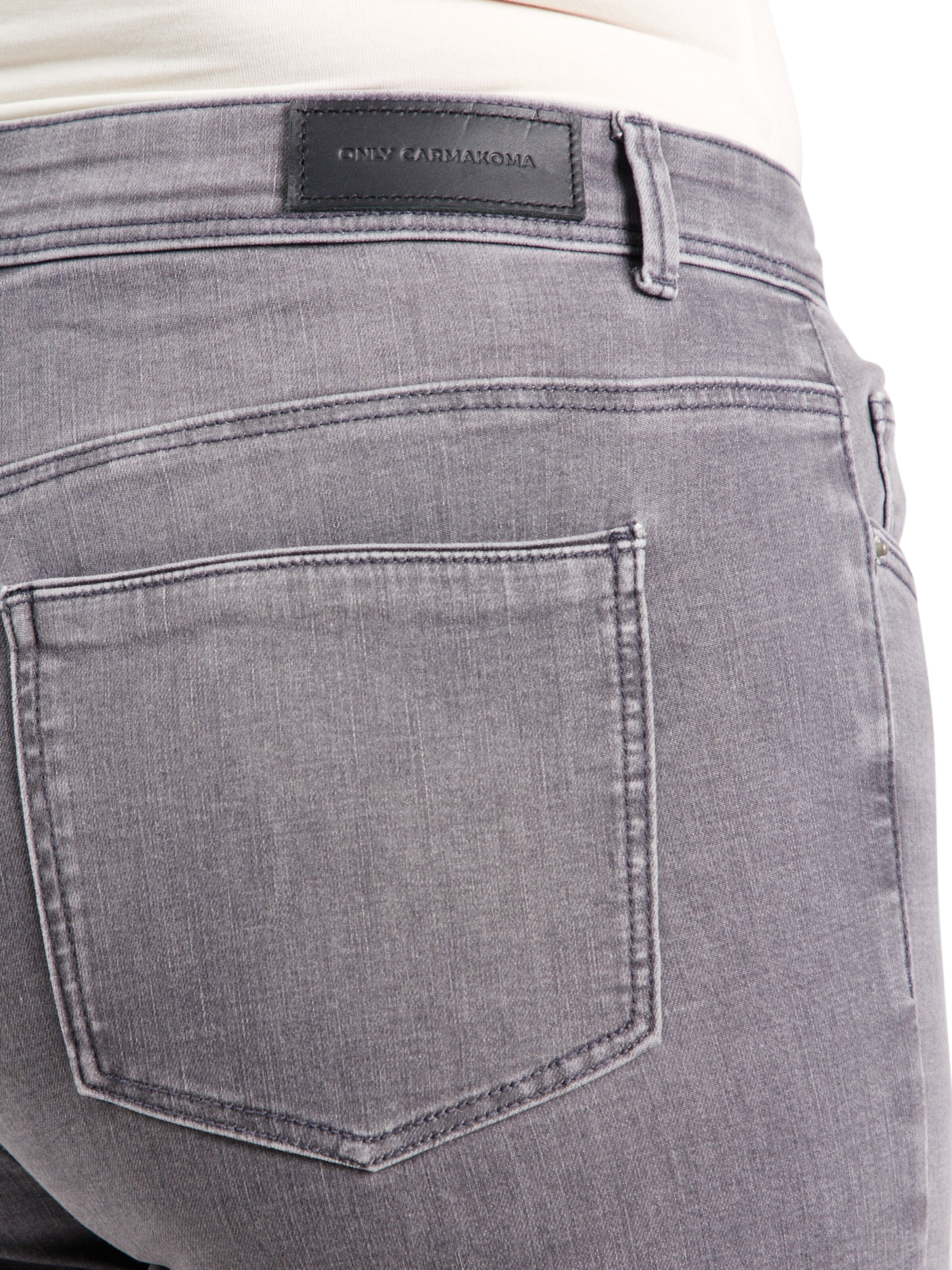 ONLY Carmakoma - Skinny Vaquero 'CARALLY' en gris
