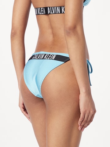 Calvin Klein Swimwear Bikinové nohavičky - Modrá
