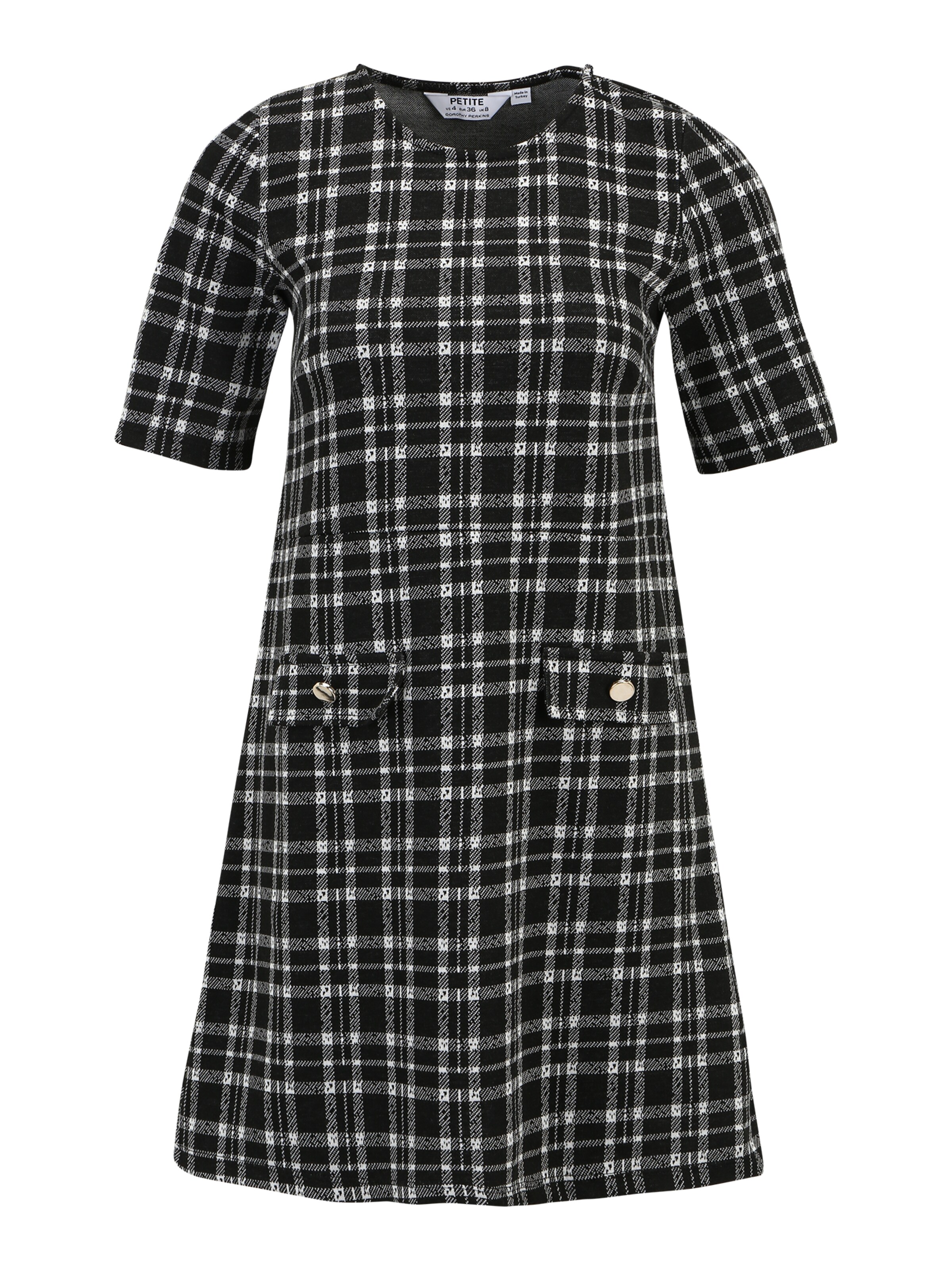 Abito di Dorothy Perkins Petite in nero: frontale