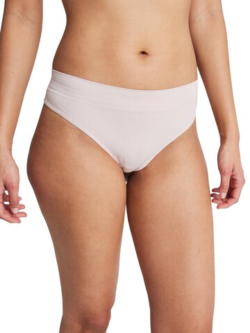 JOCKEY Thong 'Eco Seamfree™ Rib Thong' in Pink: front