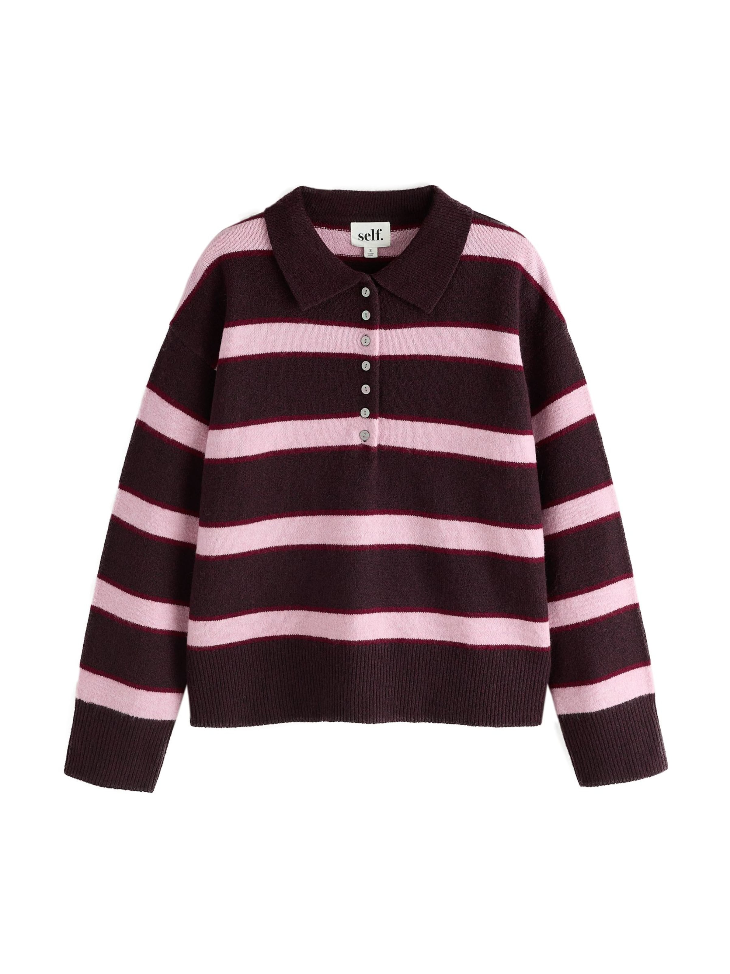 Pullover di self. in rosso: frontale