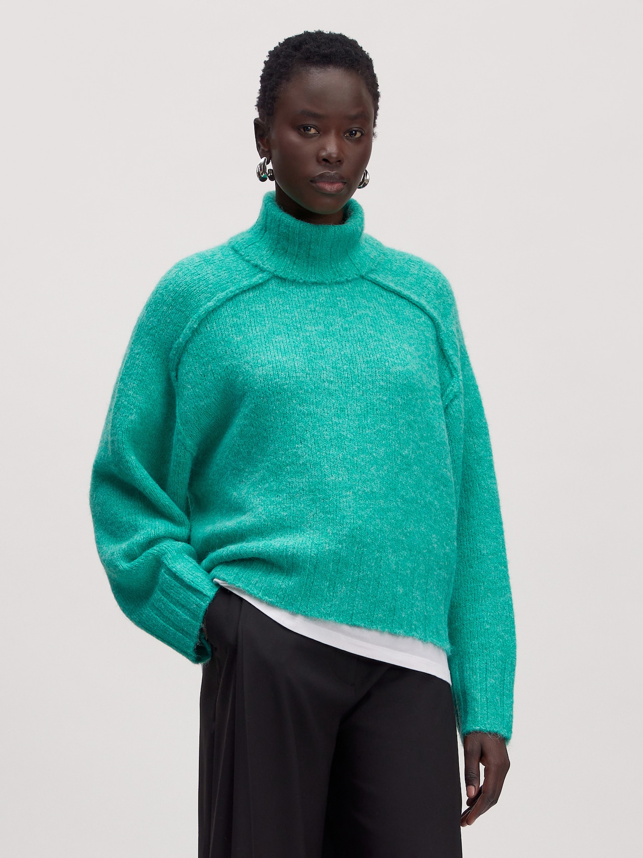 EDITED Produkte Pullover 'Maggie' grün