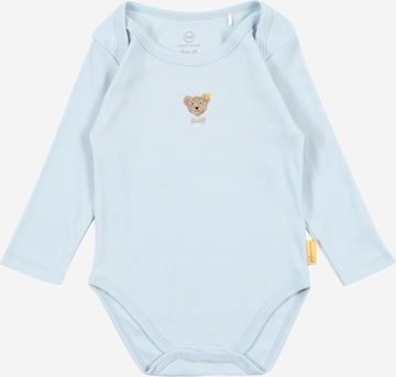 Steiff Collection Regular Romper/Bodysuit in Blue: front