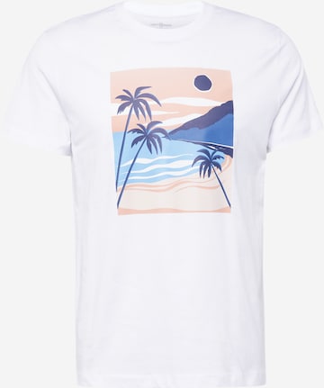 T-Shirt 'View Palm' WESTMARK LONDON en blanc : devant