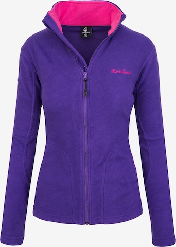 Rock Creek Fleece Jacket in Purple: front