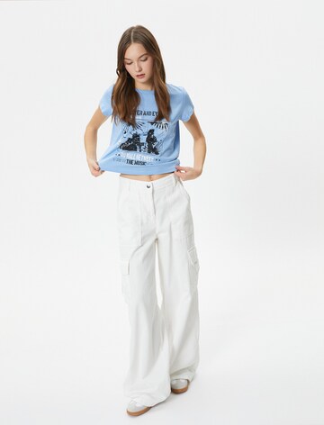 Koton T-shirt in Blau