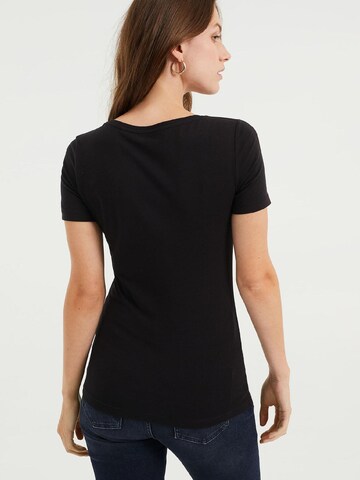 T-shirt WE Fashion en noir