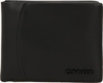 Calvin Klein Plånbok i svart: framsida