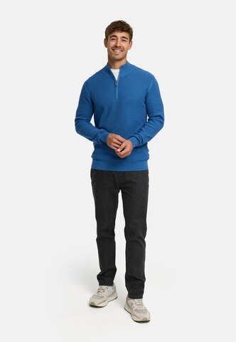 INDICODE JEANS Sweater ' Bull ' in Blue