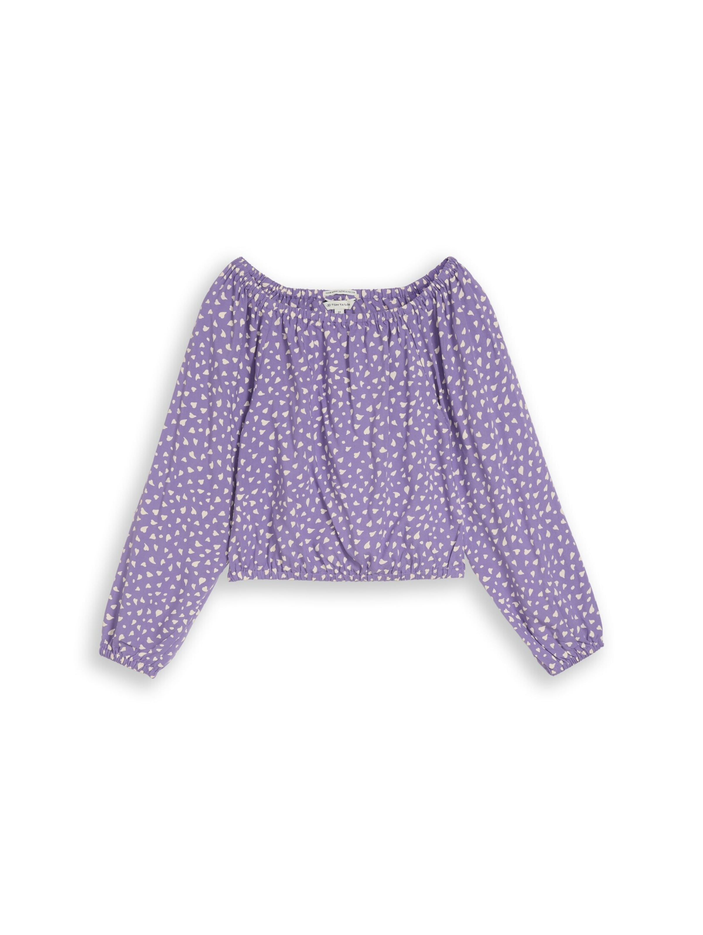 TOM TAILOR Blouse in Lila: voorkant