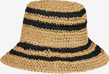 PROTEST Hat 'PRTJai' in Brown: front