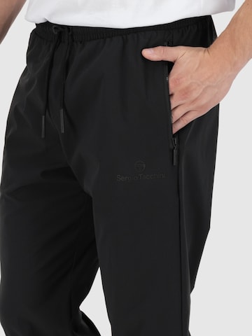 Sergio Tacchini Slimfit Hose ' PERSIANA' in Schwarz
