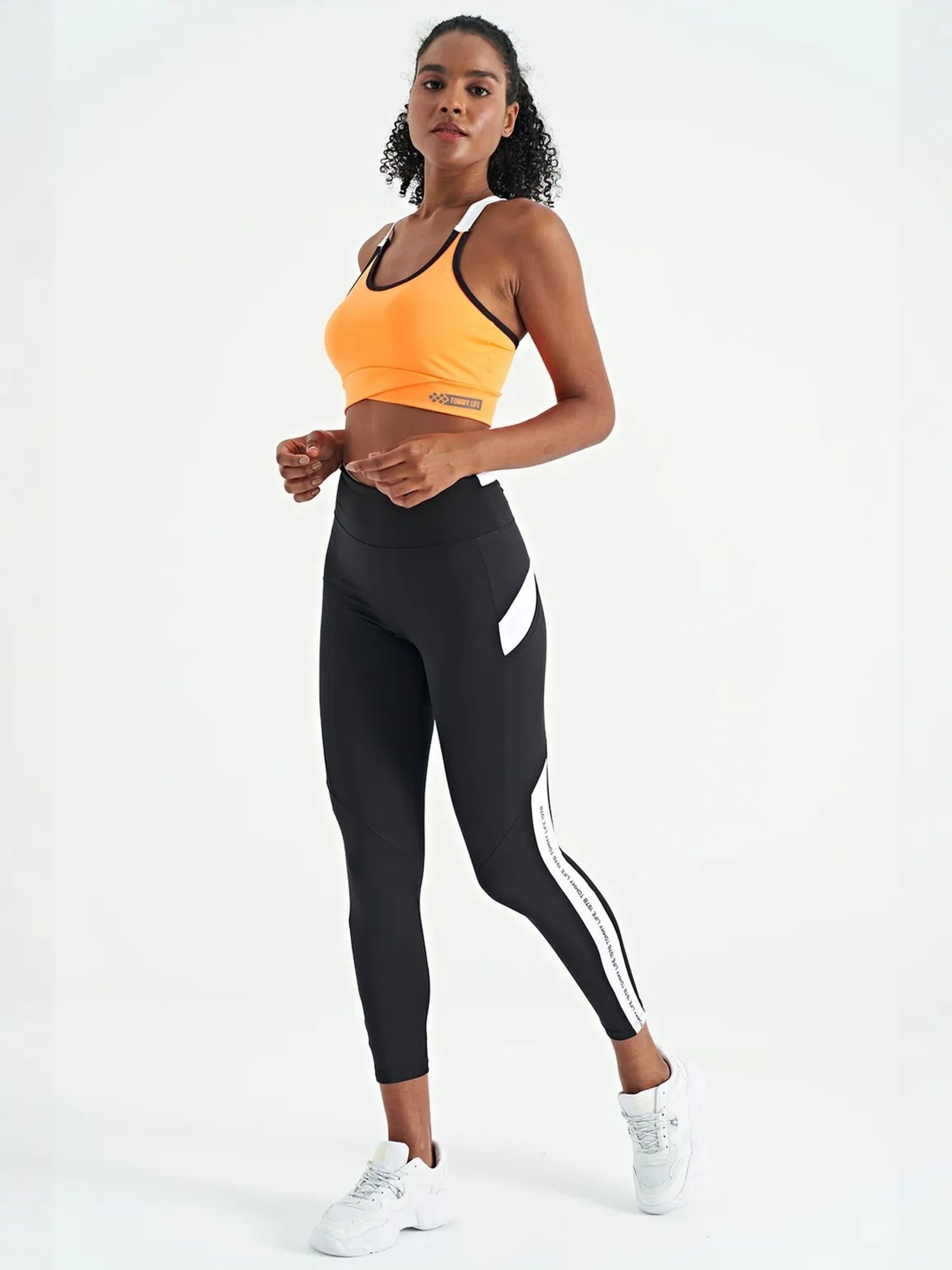 Tommy Life Sporttop in Oranje