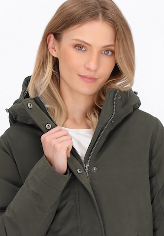 DreiMaster Klassik Winter parka 'Classic' in Green