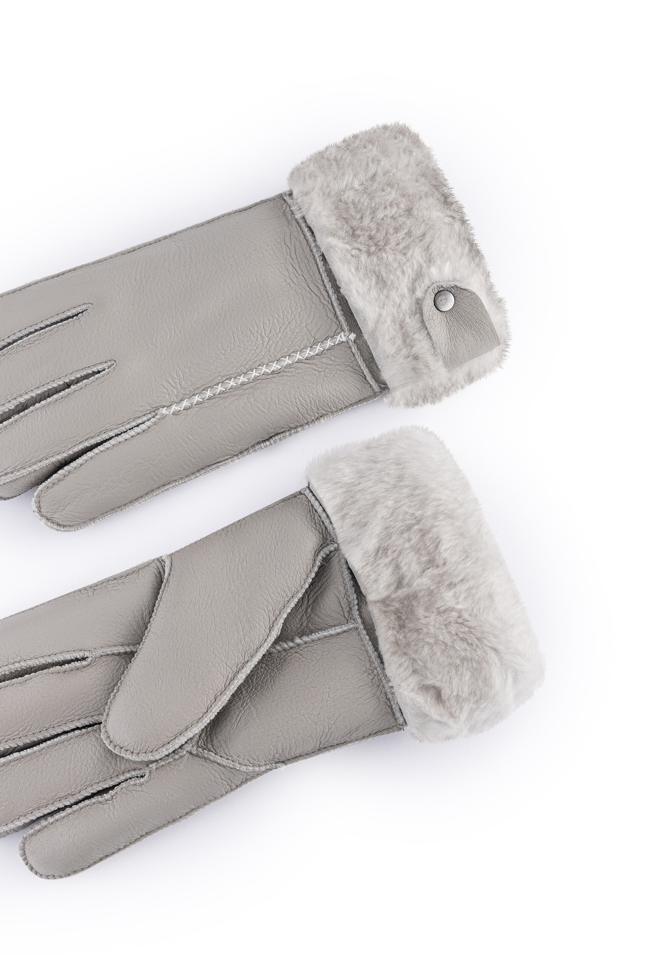 Roeckl Vingerhandschoenen 'VIK' in Grijs