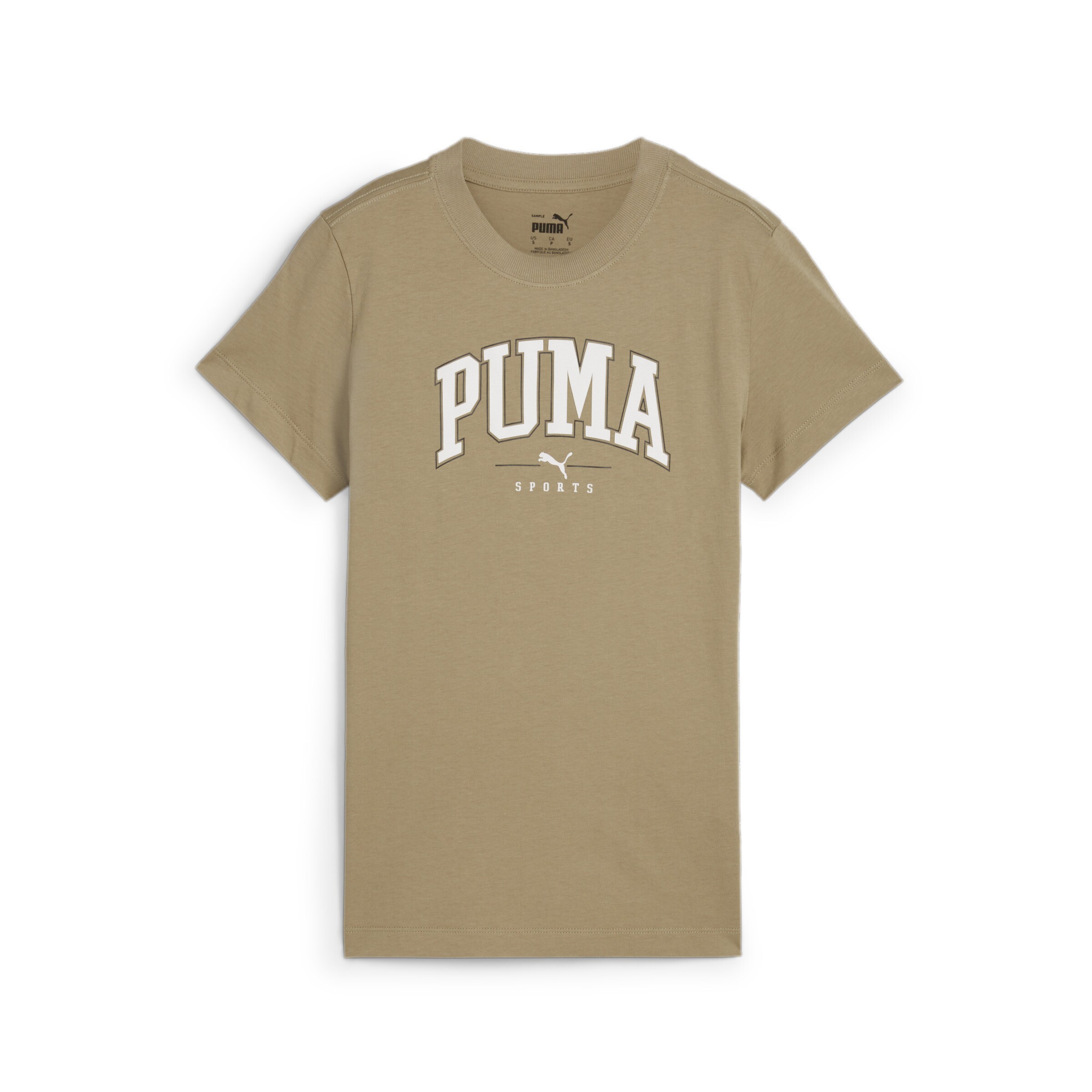 PUMA Shirt 'Squad' in Beige: front