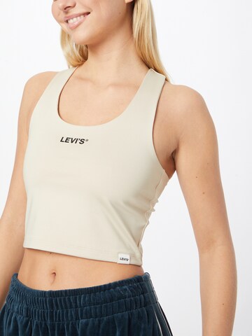 bēšs LEVI'S ® Topiņš 'Graphic Racer Half Tank'