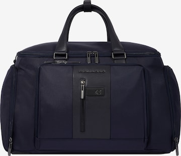 Piquadro Weekender 'Brief 2' in Blue: front