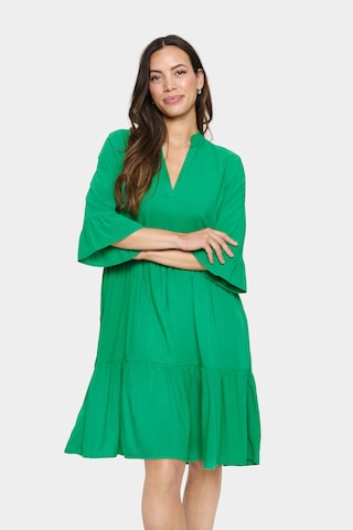Robe SAINT TROPEZ en vert : devant