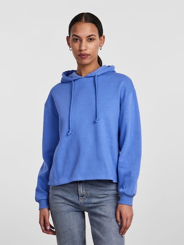 PIECES - Sweatshirt 'Chilli' em azul