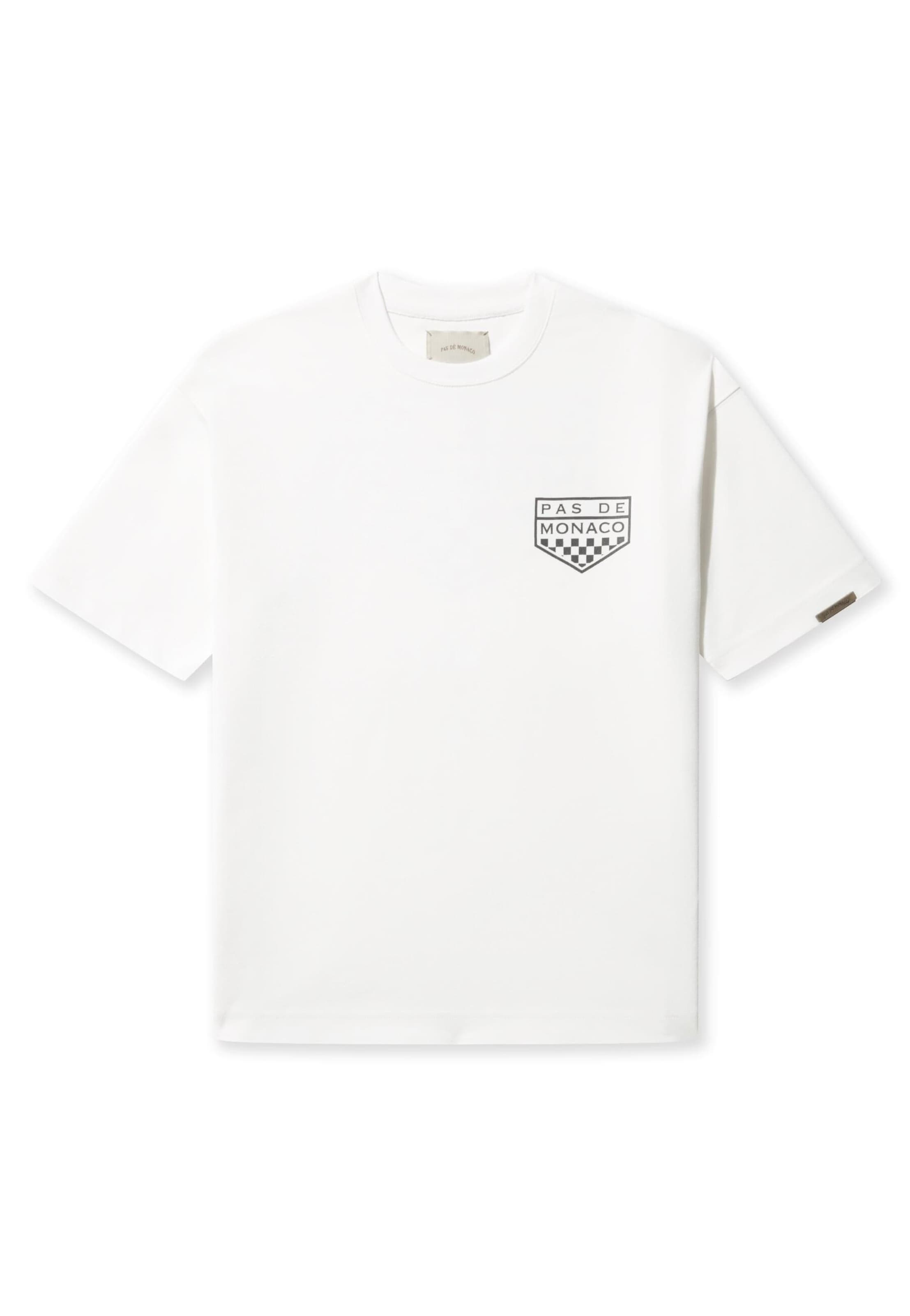 Pas De Monaco - Camiseta 'IMPASSE' en blanco: frente