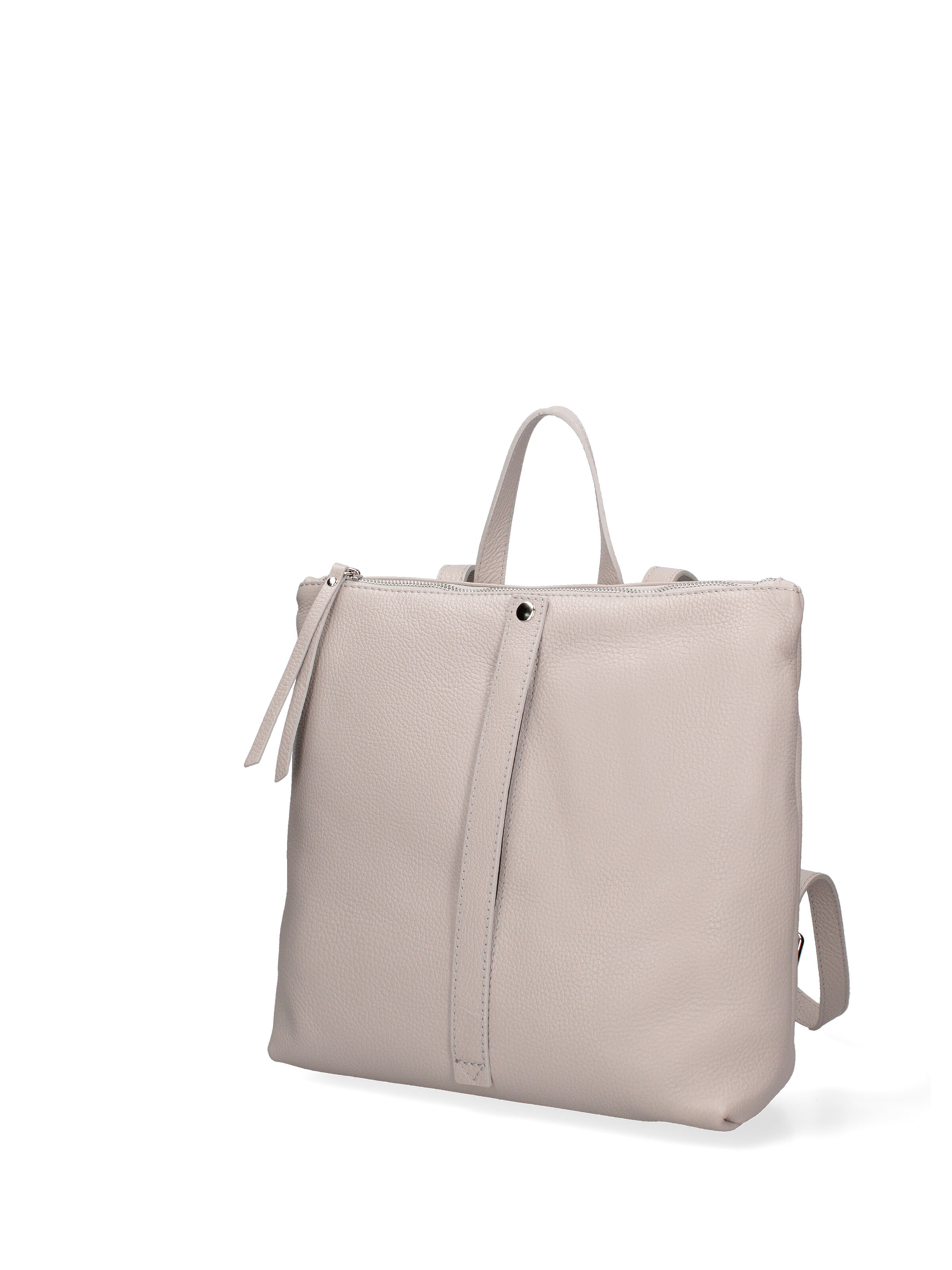 Roberta Rossi Rucksack in Grau: Vorderseite