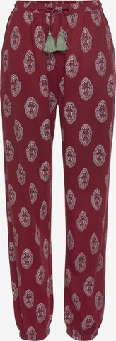 s.Oliver Regular Broek in Rood: voorkant