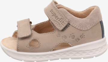 SUPERFIT Open shoes 'LAGOON' in Beige