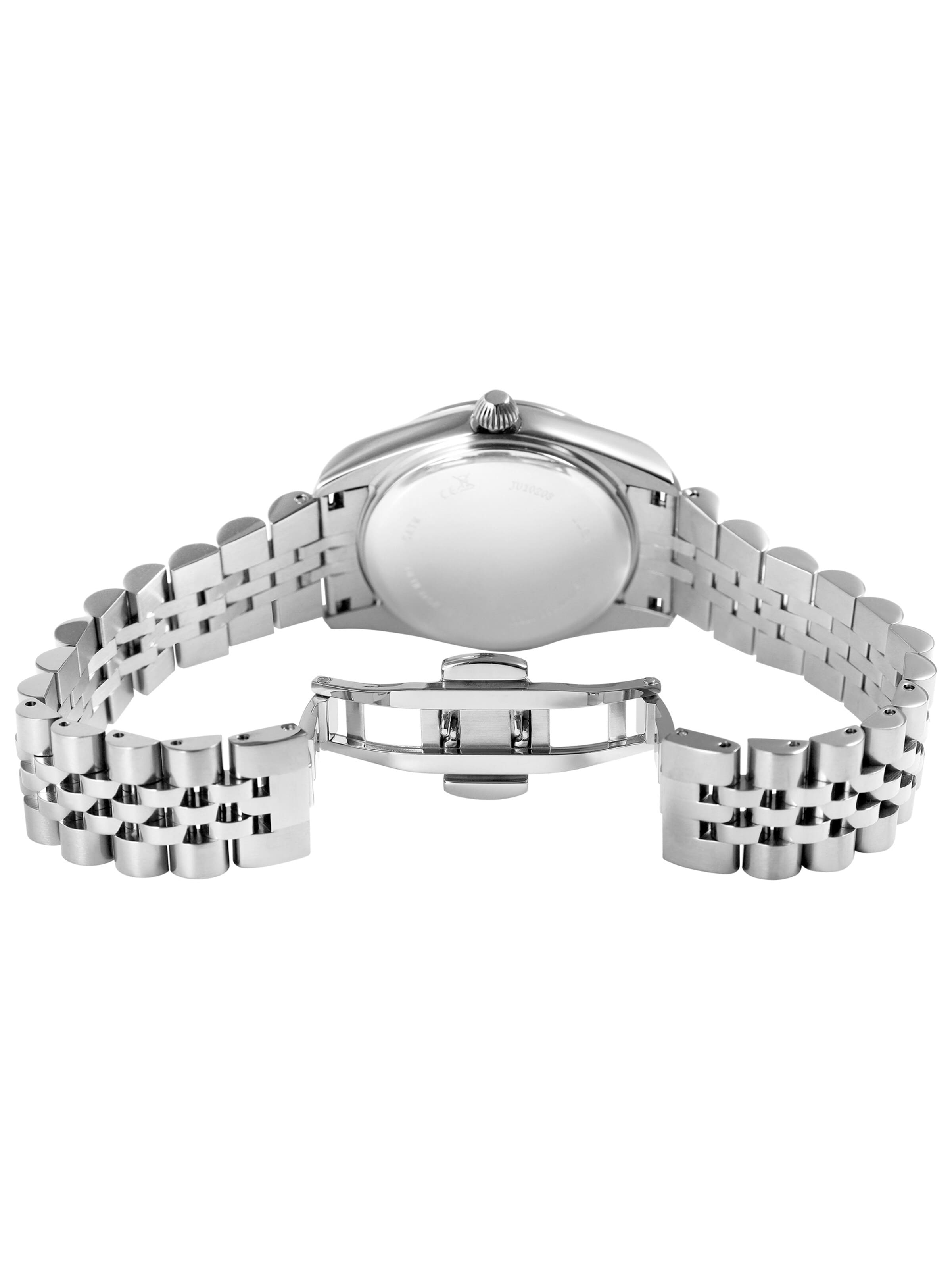 JUST Analog Watch 'Datumsanzeige' in Silver