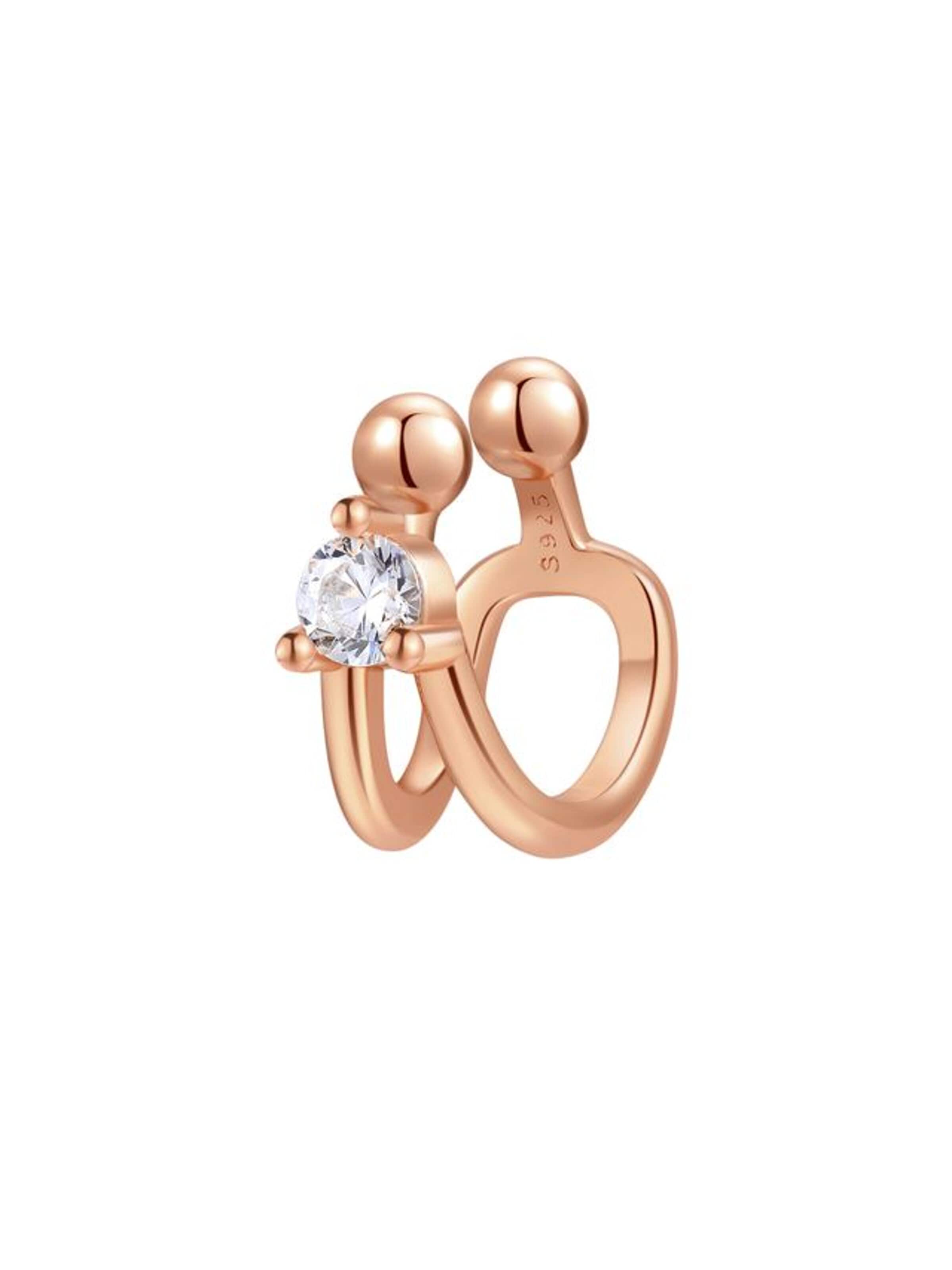 Hey Happiness Earrings 'Glow Cuff' in Gold