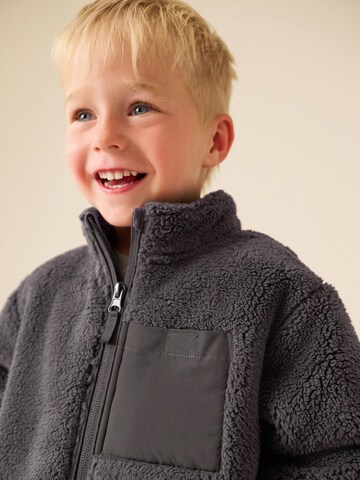 Next Fleece jas in Grijs