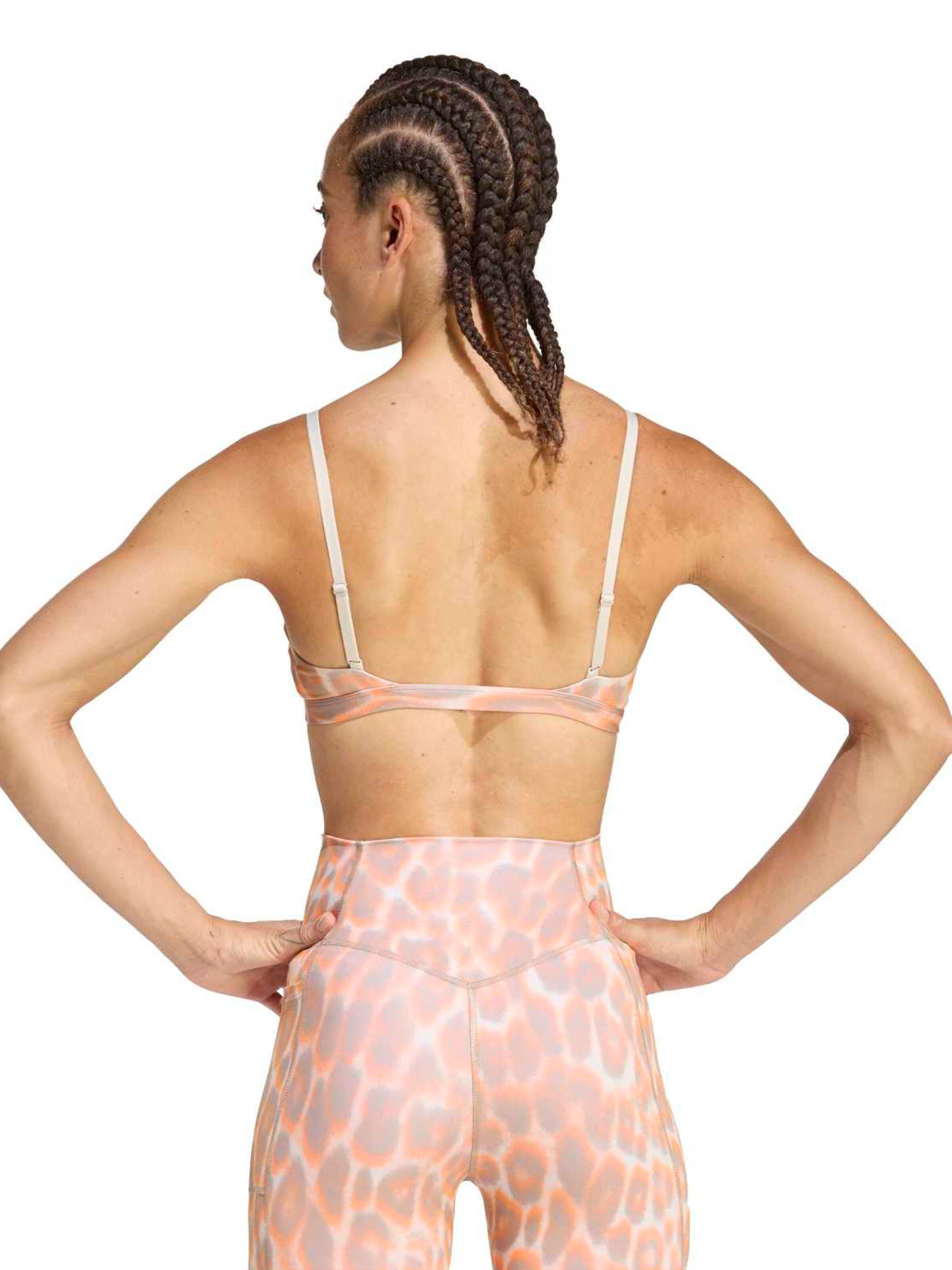 ADIDAS PERFORMANCE Bustier Sport bh 'OPT' in Grijs