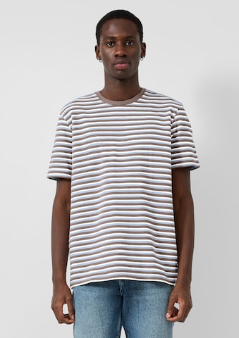 QS Shirt in Blauw: voorkant