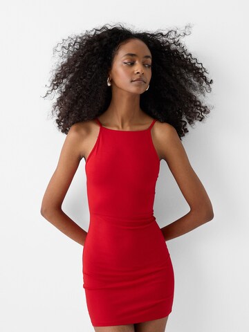 Bershka Kleid in Rot: predná strana