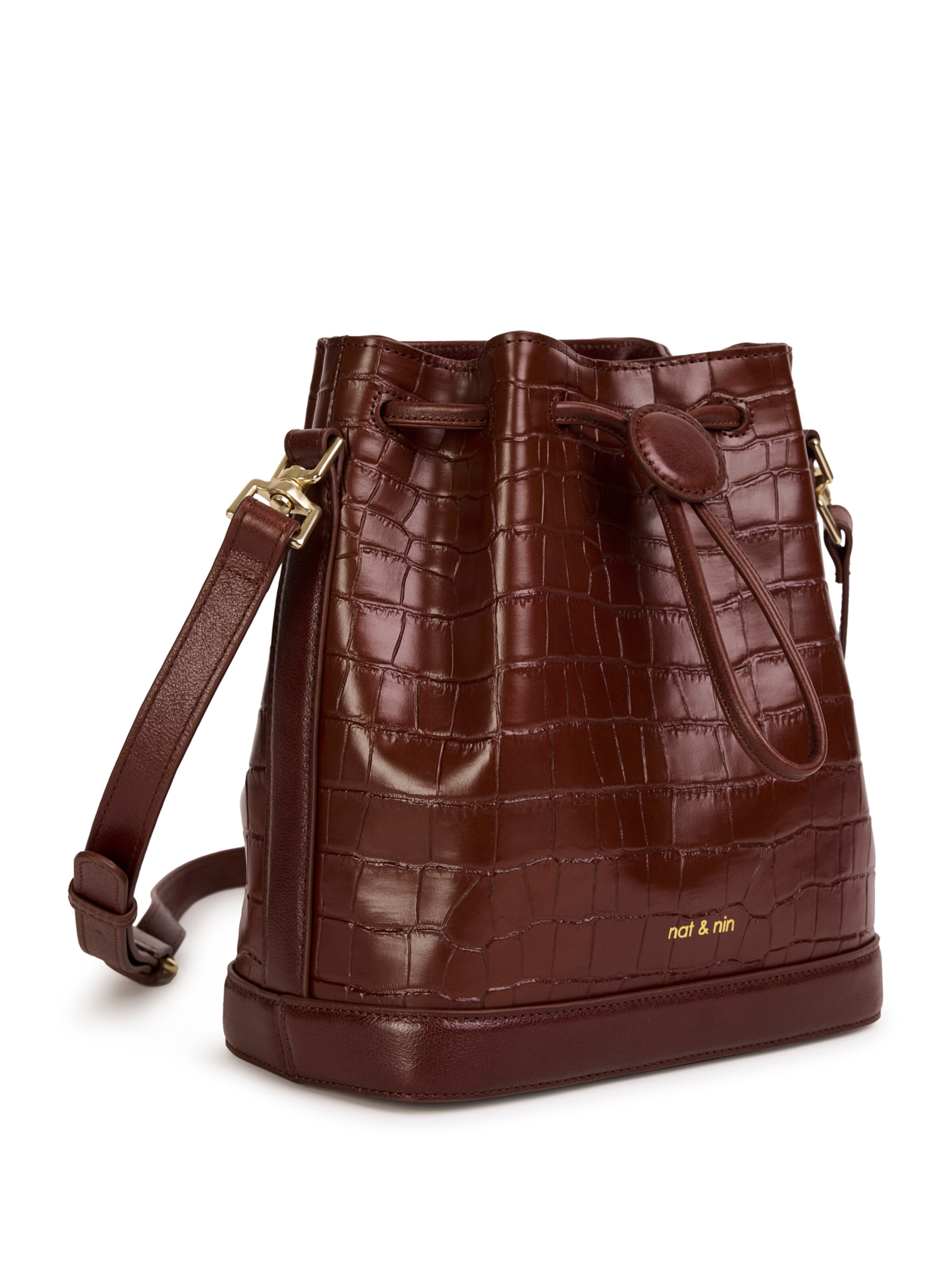 Nat&Nin Taška přes rameno ' NORAH ' – hnědá