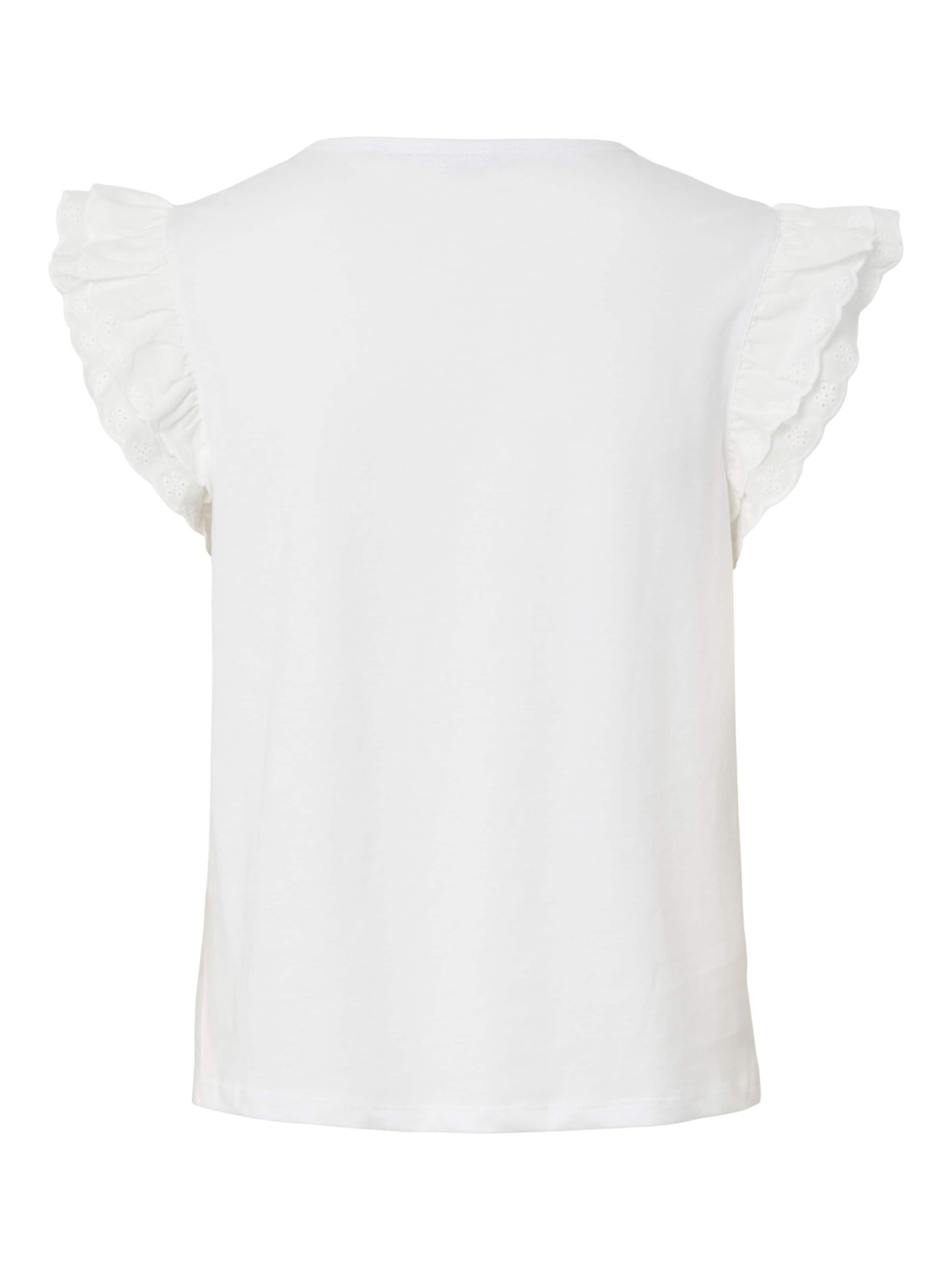 T-shirt 'PCPANDRIA' PIECES en blanc